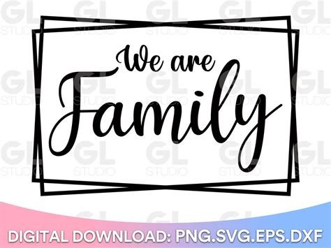 We Are Family Svg, Family Svg, Family Shirts Svg, Farmhouse Sign Svg ...