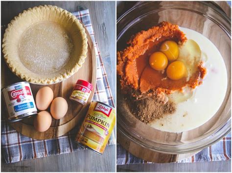 5 ingredient pumpkin pie ingredients from @sweetphi - Sweetphi