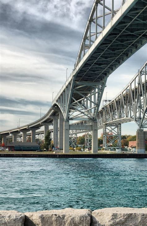 Blue Water Bridge, Sarnia, Canada Stock Photography - Image: 11365972