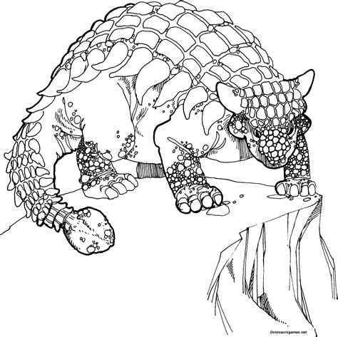 46+ Printable ankylosaurus colouring pages - EugeneMirryn