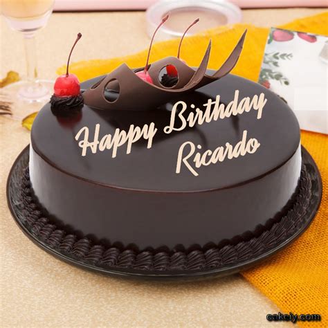 🎂 Happy Birthday Ricardo Cakes 🍰 Instant Free Download