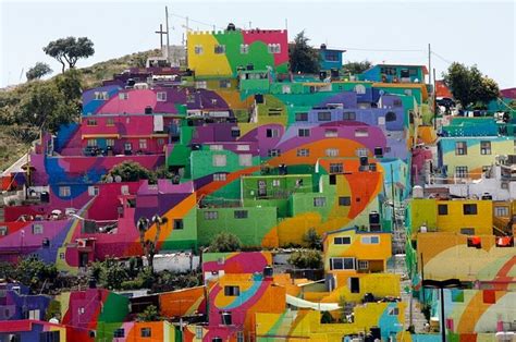 Pachuca Mexico artist community makes the village a mural Mexican ...