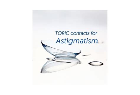 Soft Toric Contact lens Fitting and Dispensing