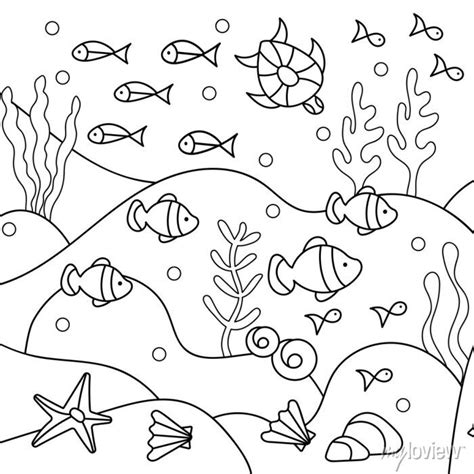 Underwater World Colouring Pages