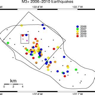 Station location map and boundary outline of the The Geysers geothermal... | Download Scientific ...