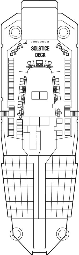 Celebrity Solstice deck plans - Cruiseline.com