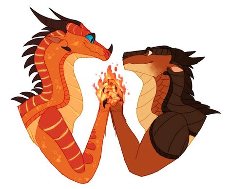 You're Not A Monster (Clay x Peril) by TheCraftyDragonC on DeviantArt | Wings of fire dragons ...