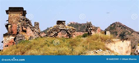 AMER FORT ( JAIPUR ) Damage Area Stock Image - Image of strong, freedomfight: 66825981