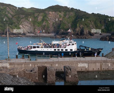 ferry to swansea lundy island ilfracombe harbour Stock Photo - Alamy