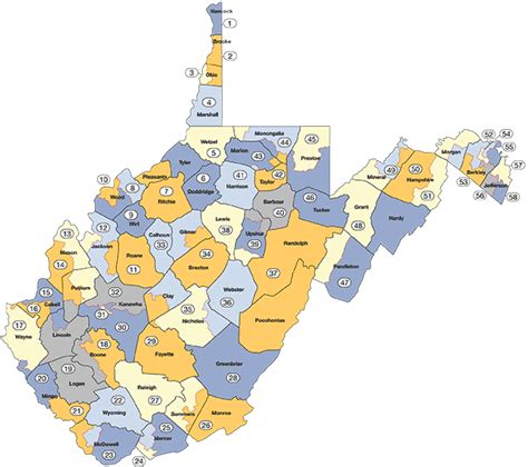 Wv House Of Delegates Map 2022 - Subway Map 2022