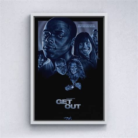 Get Out Movie Poster Canvas - Etsy