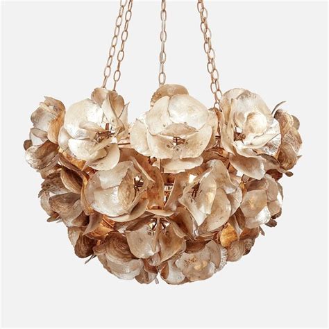 Oyster Shell Chandelier - Foter