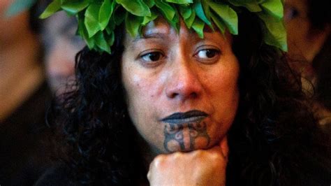 Traditional Maori Face Tattoos