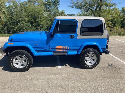 1989 Jeep Wrangler SUV Blue 4WD Automatic ISLANDER - Classic Jeep ...