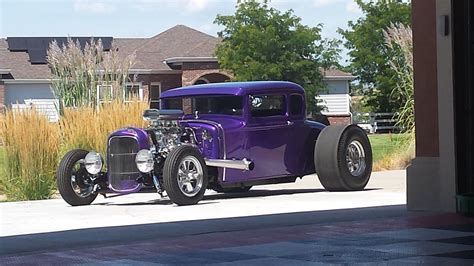 Purple JR Peter Eater Ford Model A Hot Rod Coupe | Hot rods, Hot rides, Ford models