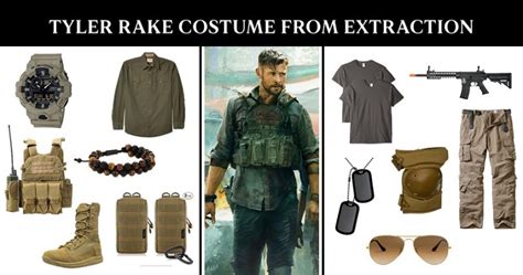 Tyler Rake Costume from Extraction - USA Jackets