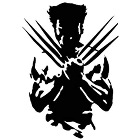 Wolverine -X-men- Wall Decal- Black (25" X 18") ** Be sure to check out this awesome product ...