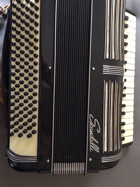 Vintage Scandalli Accordion Italian Made