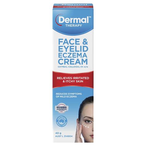 Buy Dermal Therapy Face & Eyelid Eczema Cream 40g Online at Chemist ...