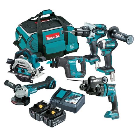 Makita 18V 5.0Ah Brushless Combo Kit - 6 Piece DLX6093T | Mitre 10