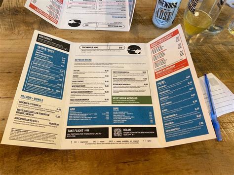 Menu at BrewDog DogTap Columbus pub & bar, Canal Winchester