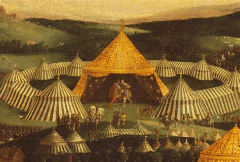 Portable Palaces: The Field of Cloth of Gold, 1520 - HRP Blogs | Tudor history, The tudor, Tudor