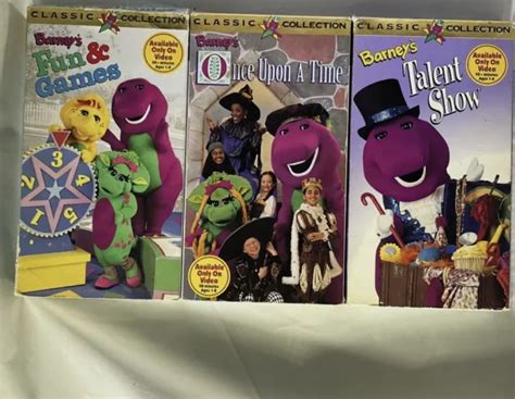 BARNEY VHS LOT Of 10 £18.85 - PicClick UK