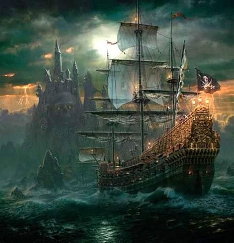 Pirate galleon | TALL SHIPS & BOATS | Pinterest