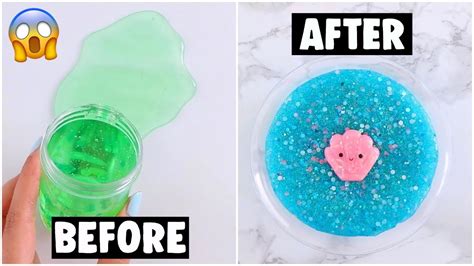 EXTREME SLIME & SQUISHY MAKEOVERS *fixing my old slimes* - YouTube