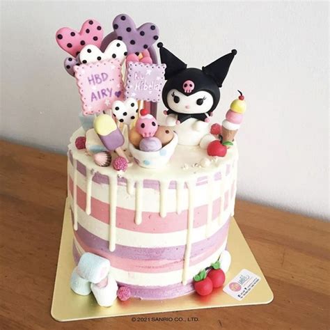 🍰 Pause Kawaii Café 🍰 Qui croquerez ce sublime gâteau Kuromi ? 📸 ...