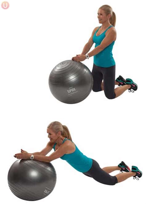 How To Do Stability Ball Ab Rollout