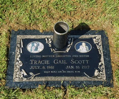 Scott Flat Bronze Grave Marker With Bronze Vase - Schultz Monument Co.