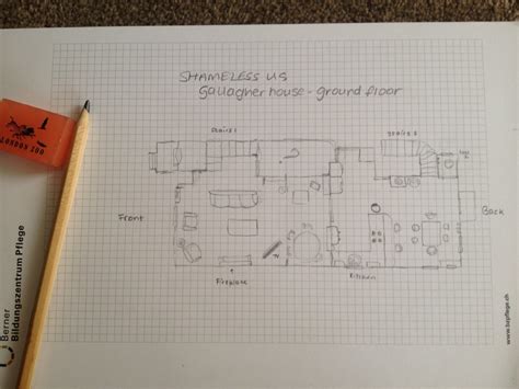 Working on a floor plan for the Gallagher house.... - Czar