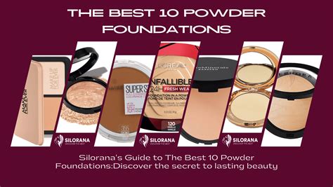 The Best 10 Powder Foundation For Natural-Finish| SILORANA