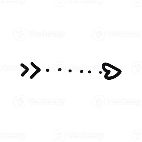 arrow with heart symbol 26979483 PNG