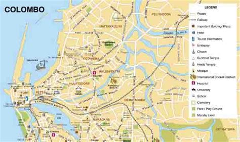 Colombo City Map And Location Finder