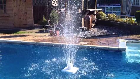 Water Fountains For Swimming Pools | Backyard Design Ideas