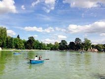 Retiro's Park Lake, Madrid Stock Image - Image: 1814831