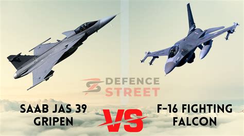 Saab Gripen Vs. F-16 Fighting Falcon Comparison, BVR & Dogfight ...