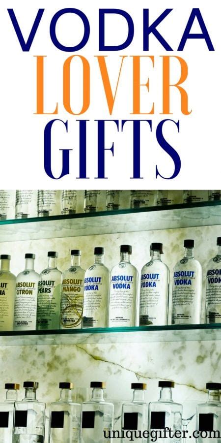 Vodka Lover Gifts - Unique Gifter