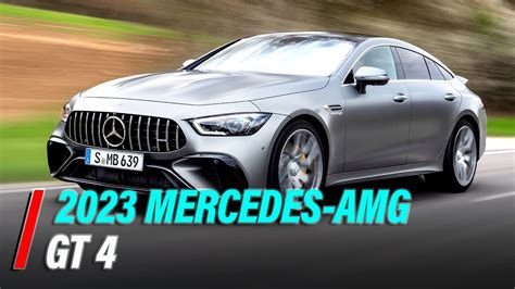 FIRST LOOK: 2023 Mercedes AMG GT 4 - YouTube