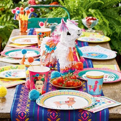 Cute little llama tabletop pinata! Perfect for fiestas and boho inspired party decorations! # ...