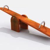 Free Seesaw Playground 3D Models for Download - 123Free3dModels