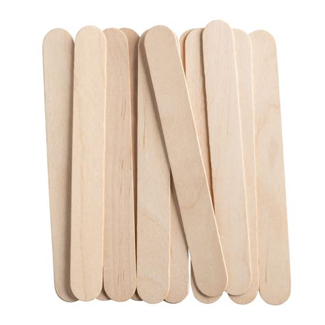 several wooden sticks lined up on top of each other