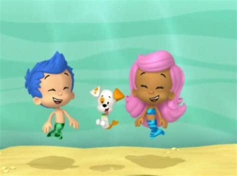 Image - Molly and gil laughing.png - Bubble Guppies Wiki