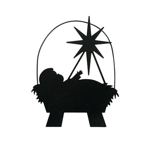 Silhouette Manger Ornaments - OrientalTrading.com Nativity Crafts, Christmas Nativity, Christmas ...