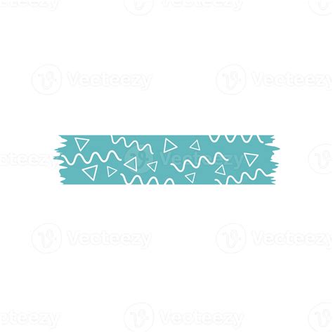 Adhesive or masking tape isolated on transparent background. 18837499 PNG