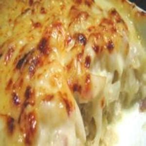 Receita de Bacalhau com Natas - Nora - Almanaque Culinário