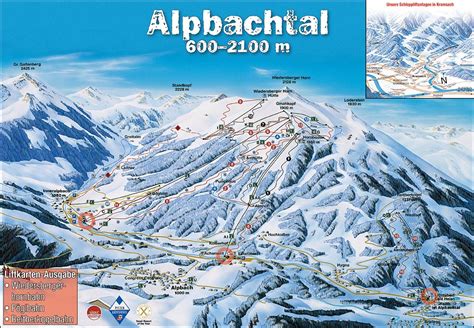 Alpbach Ski Trail Map - Alpbach Austria • mappery