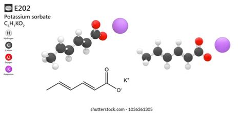 Potassium Sorbate Structure Photos, Images & Pictures | Shutterstock